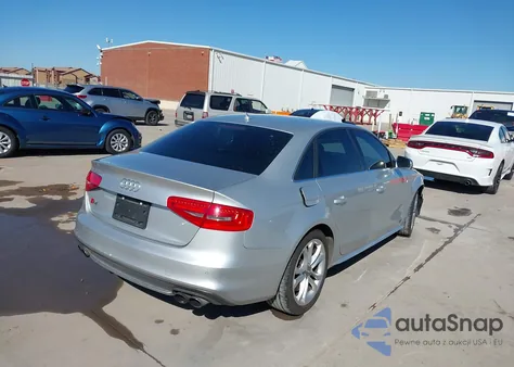 2013 Audi S4 3.0T Premium Plus from USA, damaged, VIN WAUBGAFL9DA227857